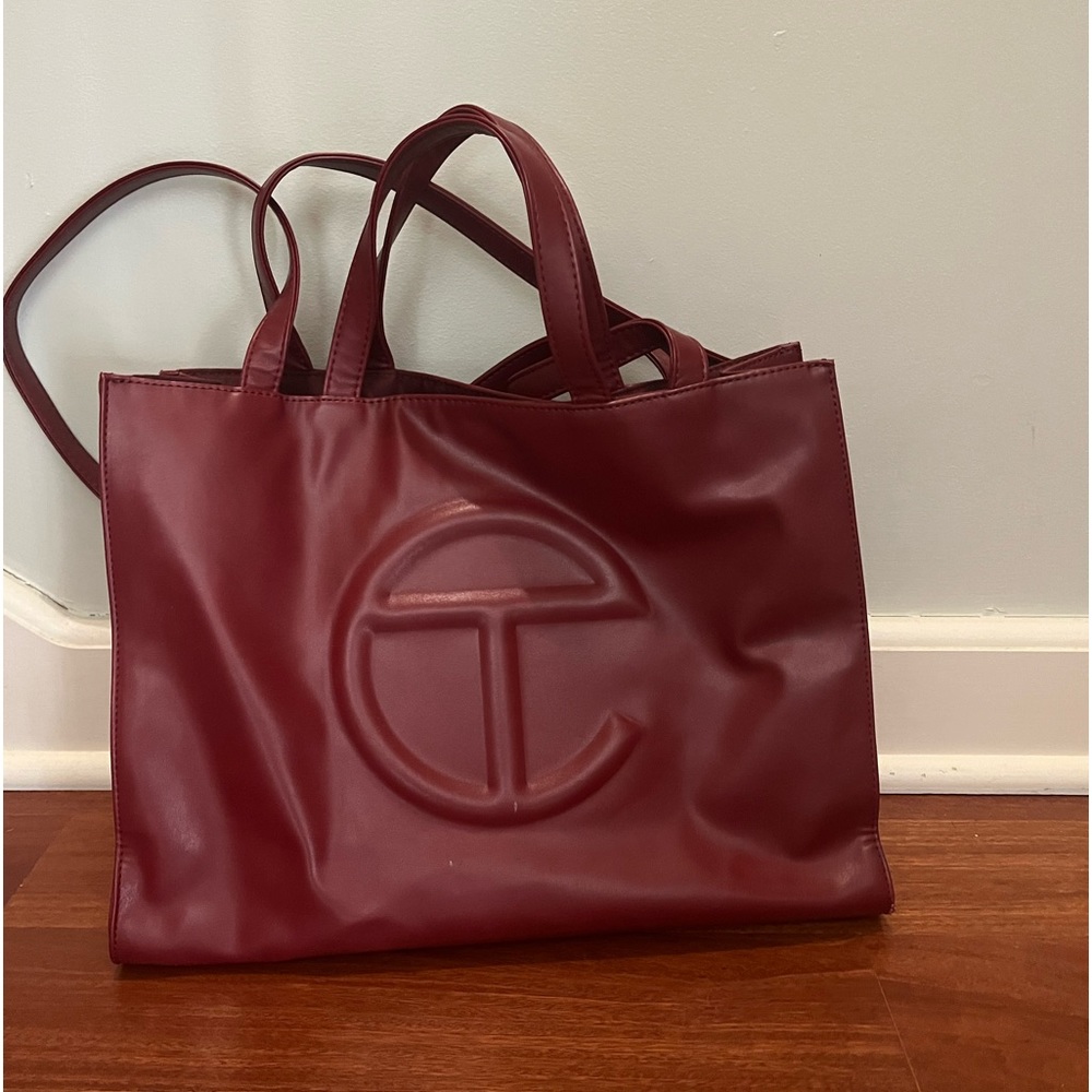 Rare!! Telfar Medium Shopping Bag - Oxblood